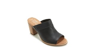 TOMS Majorca Mule with Stacked Heel [upl. by Onibas]