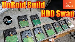 Finishing up the i7 UnRaid Build  Swapping Hard Drives amp ESPHome Speedtest [upl. by Annayat658]