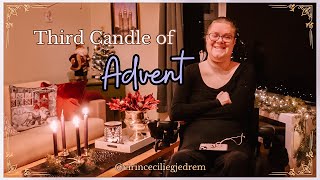 Lighting the Third Candle of Advent 🎄 A Message of Joy [upl. by Aicre]