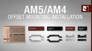 Noctua SecuFirm2™ AMD AM5AM4 offset mounting installation [upl. by Adnirod276]