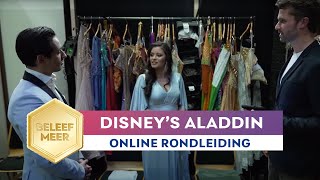 Achter de schermen kijken  Live rondleiding bij Disneys Aladdin [upl. by Bergstein64]