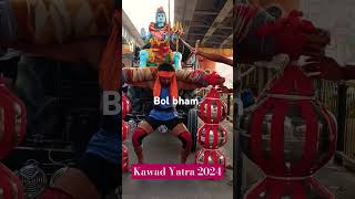 kawad yatra 2024 jai ho mahadev ki  YouTube short [upl. by Meid17]