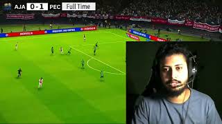 AFC Ajax vs PEC Zwolle  International Club Friendly 2024 I eFootball Pes21 Gameplay PLSL 162 [upl. by Atiugal]