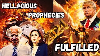 HELLACIOUS PROPHECIES 2024 FULFILLED  DONALD TRUMP  JOE BIDEN amp KAMALA HARRIS   With Joe Kennedy [upl. by Sorac674]