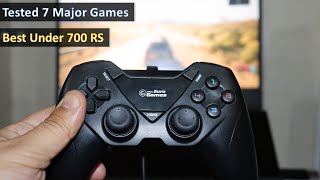 Tested 7 GAMES On This ₹ 700 PC Game Controller [upl. by Eldwon]