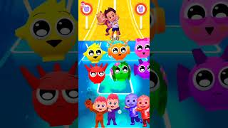 Bebefinn Pinkfong X Scary Boss Baby Coffin Dance Song Cover 941 Tiles hop shorts [upl. by Halehs]