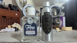 First impressions Fine American Blend and Desert Vetiver after shaves and a car accident 😭 [upl. by Anaiek783]