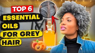 6 Best Essential Oils For Grey Hair And How To Use Them [upl. by Taran]