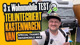 Die Besten Wohnmobile 2024 Teilintegriert Kastenwagen amp Van  Reisemobile MKK  Messe Wächtersbach [upl. by Lynus819]