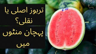 Watermelon adulteration  How to check  Watermelon facts  Science  UrduHindi [upl. by Oz]