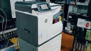 HP PAGEWIDE PRO MFP 477DW MULTIBANDEJAS [upl. by Sanborn647]