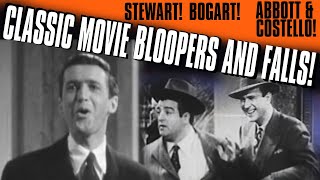 Classic Movie Bloopers and Falls [upl. by Eerat]