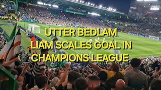 UTTER BEDLAM  Liam Scales Goal vs Slovan Bratislava Champions League [upl. by Divd]