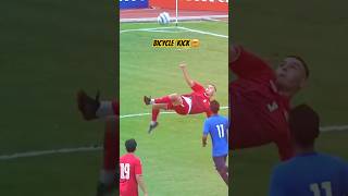 Bicycle Kick saved by Maldives Goalkeeper Hussain Shareef [upl. by Afital]