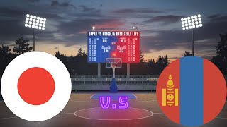 日本 vs モンゴル バスケットボール ライブ FIBA​​ アジアカップ予選 [upl. by Aeslehs680]