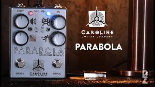 Caroline Guitar Co Parabola Solid State Tremolo Demo [upl. by Gaudet]