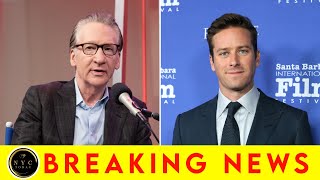 Bill Maher Called Out Over Armie Hammer Interview [upl. by Polinski]