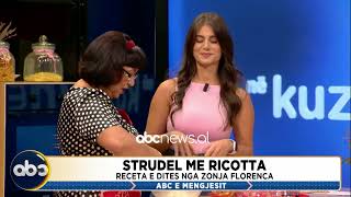 Strudel me ricotta Receta e ditës nga Florenca  ABC News Albania [upl. by Gerstein]