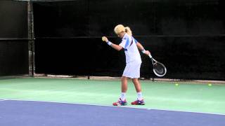 Novak Djokovic imitates Maria Sharapova  Part 2 [upl. by Hinckley]