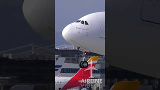 Emirates A380 SUPER Takeoff [upl. by Hajidak7]