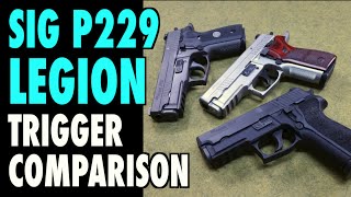 SIG Legion SRT Trigger Comparison [upl. by Vanzant]