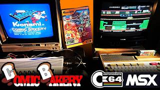 Comparing Comic Bakery on C64 and MSX  8 Bit Retro Comparisons [upl. by Beard]