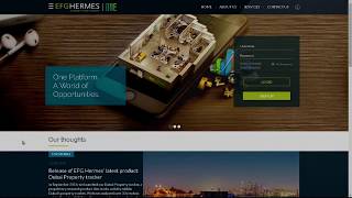 EFG HERMES one website [upl. by Meekahs]