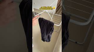 forma correcta de colgar tus pantalones en el tendedero lifehacks tips hacks home ideas hogar [upl. by Ramoj]