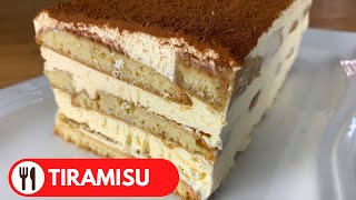 COMO HACER TIRAMISU CASERO  RECETA FACIL Y RAPIDA [upl. by Arel]