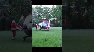 EC135 helicopter starting up  H135 shortsvideo rotorcraft shorts [upl. by Vivianna]