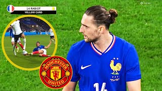 Adrien Rabiot vs Germany  MAN UNITED TARGET  Crazy Tackles  🎯🔴 [upl. by Aihsotan]