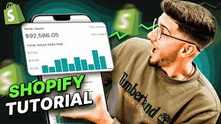 Shopify Tutorial The Simplest Shopify Tutorial For Beginners [upl. by Cicily888]