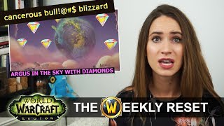 More Legendary Upgrade Changes And Argus In The Fing Sky The Weekly Reset Warcraft News [upl. by Takken]