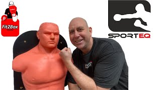 SPORTEQ Wall Mounted Punch Man BOXING BOB REVIEW [upl. by Akeinahs792]