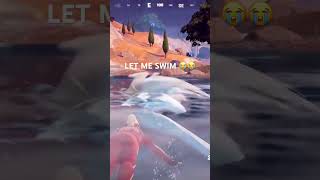 LET ME SWIM 😭😭 fortnite fortniteclips funny [upl. by Brady]