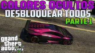 GTA 5 ONLINE 117 COLORES OCULTOS 2  Desbloquear pinturas de salida turbo facil [upl. by Donelle]