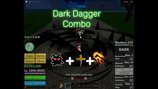 Dark  Death Step  Dark Dagger With Frozen Blessing Combo [upl. by Oinotla959]