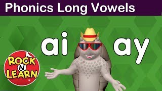 Long Vowels  Phonics for Learning to Read [upl. by Aitrop]