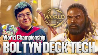 Josh Laus BOLTYN World Championship Deck Tech [upl. by Elleinaj]