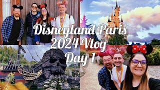 Disneyland Paris 2024 Vlog  Day 1 [upl. by Hewet]