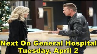 Next On General Hospital Tuesday April 2  GH 4224 Spoilers [upl. by Latoyia]