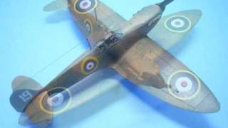 AIRFIX 172 Spitfire MkIa New tool  A Double Conversion Build [upl. by Ecined]