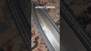 Newest Sword Sword Swords Blade damascussteel Damascus [upl. by Yeleak381]