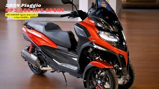 MP3 400 HPE Sport Innovative Urban Mobility  2024 Piaggio MP3 400 HPE Sport [upl. by Eromle]