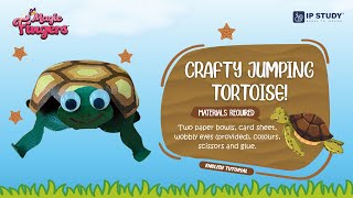 Crafty Jumping Tortoise  Magic Fingers Art amp Craft Books  Grade 3  Activity 5 [upl. by Giorgi]