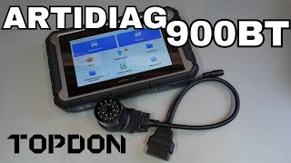 TOPDON artidiag 900 bt [upl. by Htiek113]