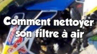 Comment nettoyer son filtre a air moto ou autres  Rieju Mrt pro Derbi DRD pro [upl. by Ximena]