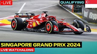 F1 Live Singapore Grand Prix 2024 Qualifying Watchalong [upl. by Cooper]