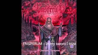 Ensiferum In my sword I trust HD  lyrics [upl. by Haliehs]