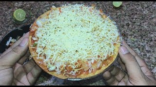 Khakhra In Pizza Style  Gujarati Pizza  Khakhra PIzza Healthy Snacks [upl. by Nevak627]